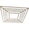 Ekena Millwork Raven Wood Fretwork Pierced Ceiling Medallion, Hickory, 34"OD x 12 1/2"ID x 3/8"T CMWP34X34X0375RAHI - alternate 3